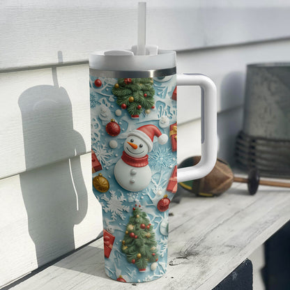 Shineful Tumbler Christmas Snowman