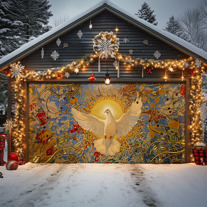 Shineful Garage Door Banner Decoration Holy Spirit
