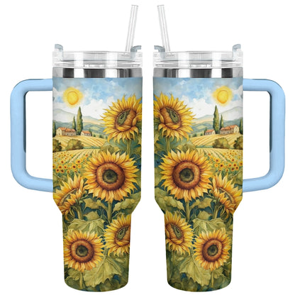 Shineful Tumbler Sunflower Countryside Charm