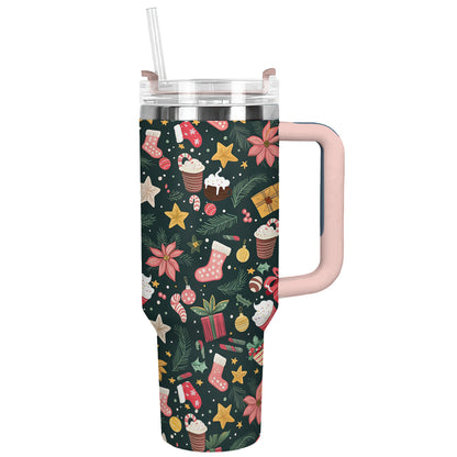 Shineful Tumbler Festive Christmas Pattern