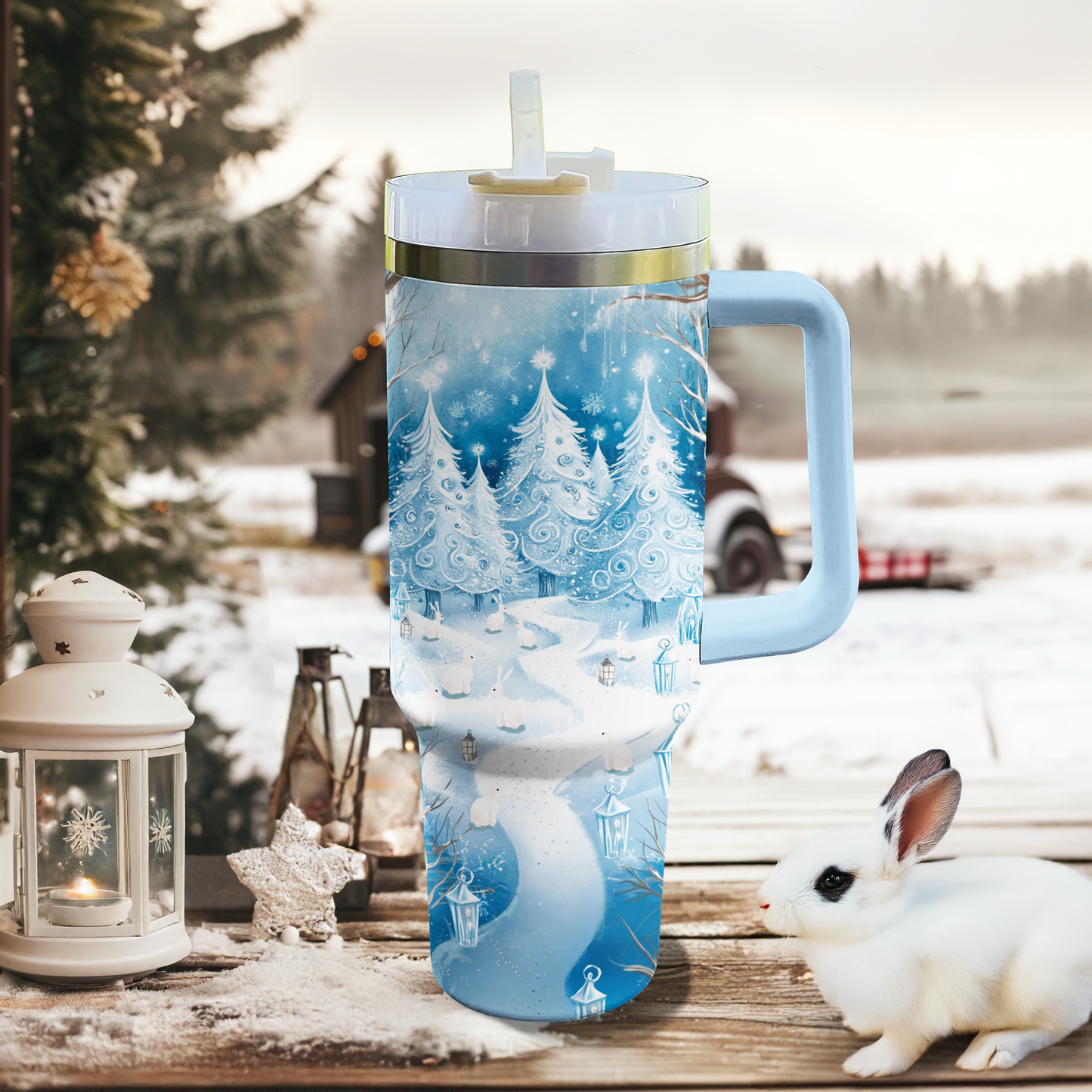 Shineful Tumbler Frosted Snowland