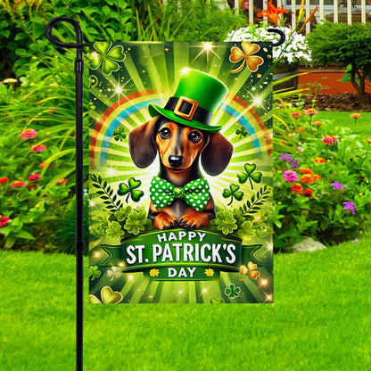 Shineful Gargen Flag 12" x 18" - Lucky Pup Irish