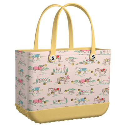 Shineful Beach Bag Horse Racing