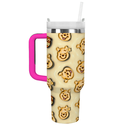Shineful Glossy Tumbler Pooh Puffy
