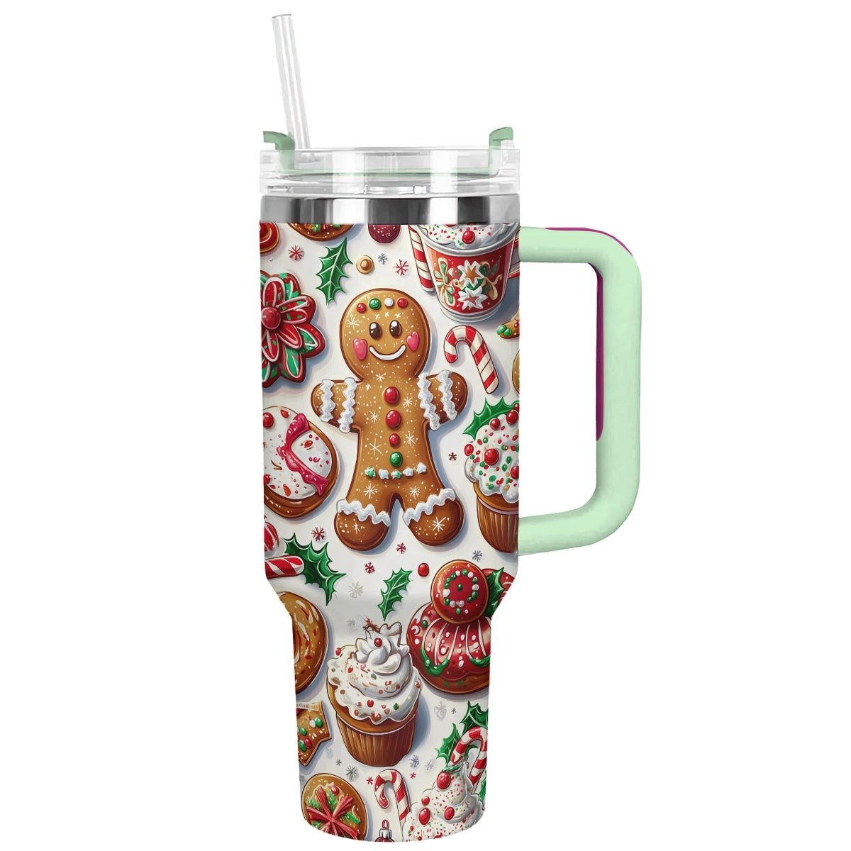 Shineful Tumbler Gingerbread Man Christmas