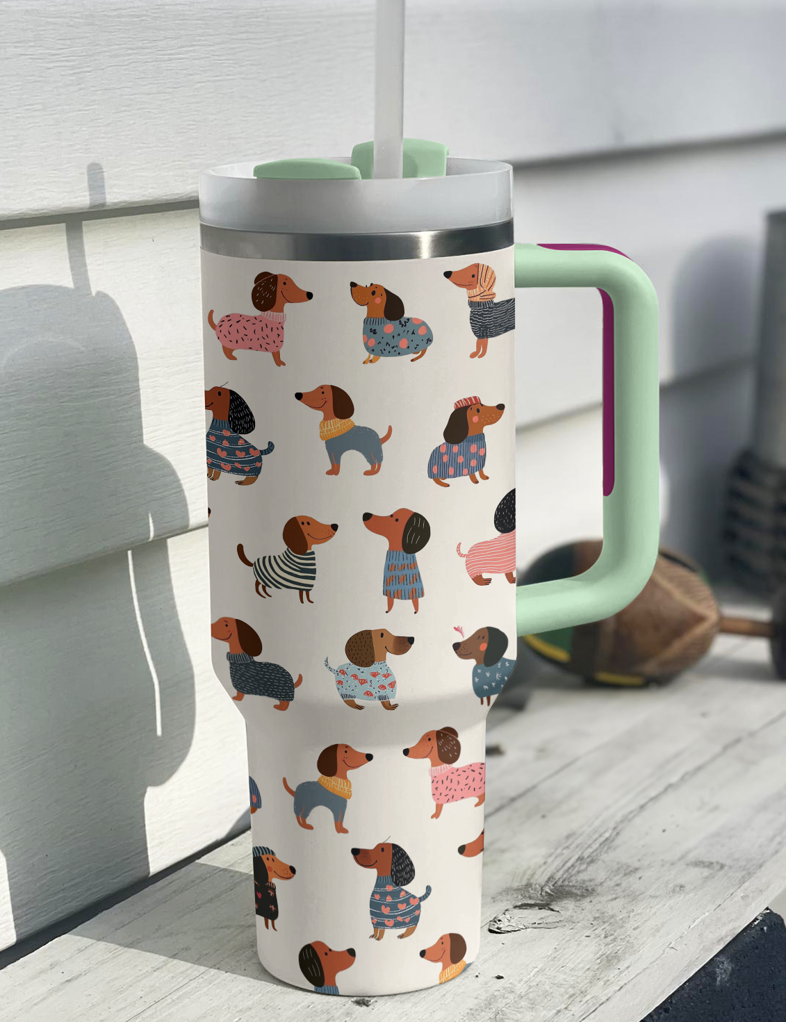 Shineful Tumbler Cute Dachshund