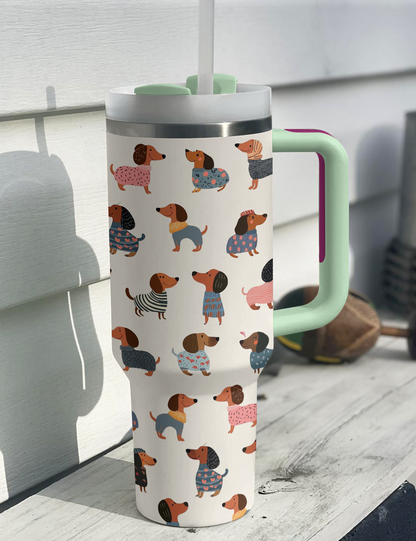 Shineful Tumbler Cute Dachshund