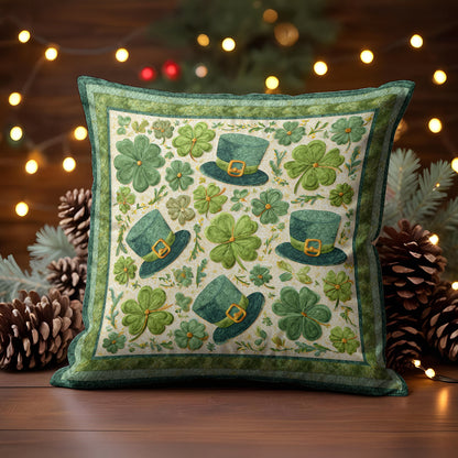 Shineful 2D Print Cushion Cover, Pillowcase, Pillows Covers Lucky Leprechaun