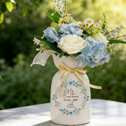 Shineful Flower Vase Personalized Forever Bloom