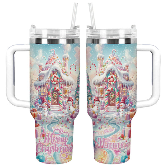 Shineful Tumbler Gingerbread House Christmas