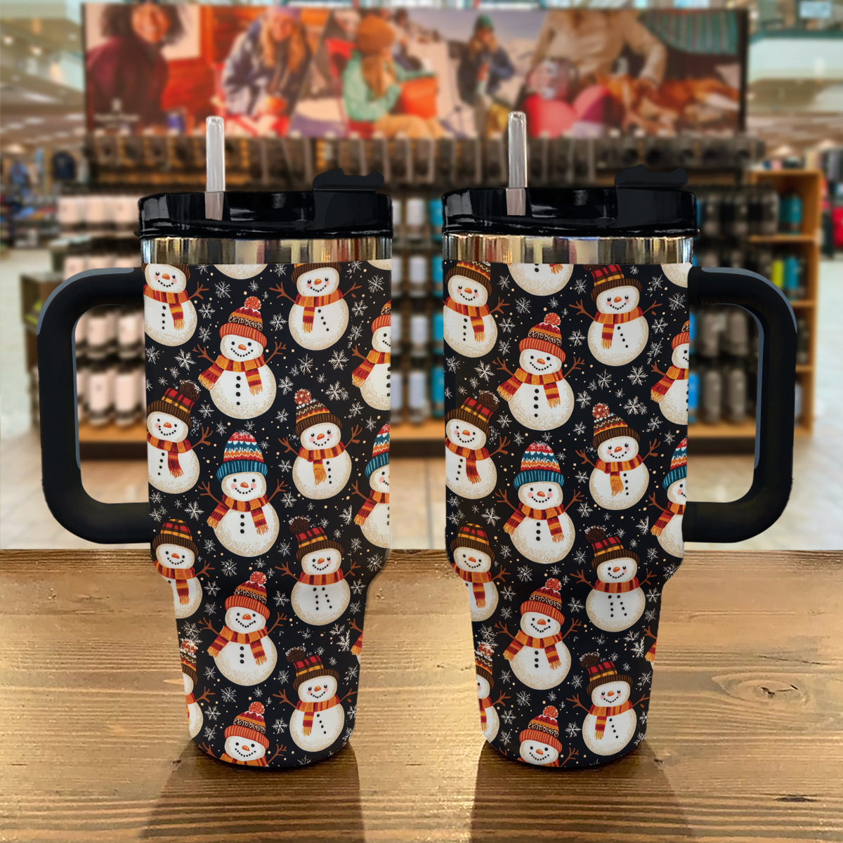 Shineful Tumbler Snowman Joy