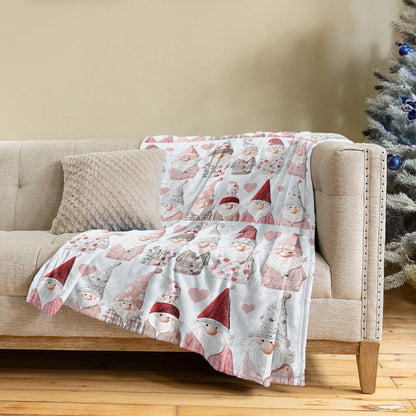 Shineful Fleece Blanket Pretty Gnomes