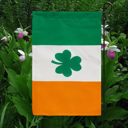 Shineful Gargen Flag 12" x 18"  - Clover of Ireland Pride