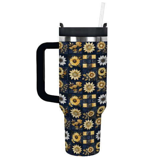 Shineful Tumbler Inelegance Sunflowers
