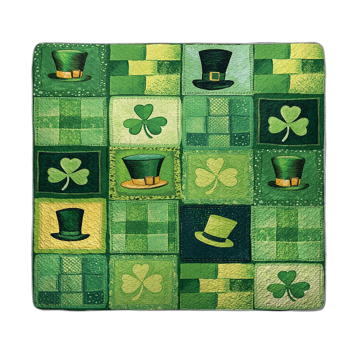 Shineful All Season Quilt 3-Piece Set - St. Paddy's Patchwork