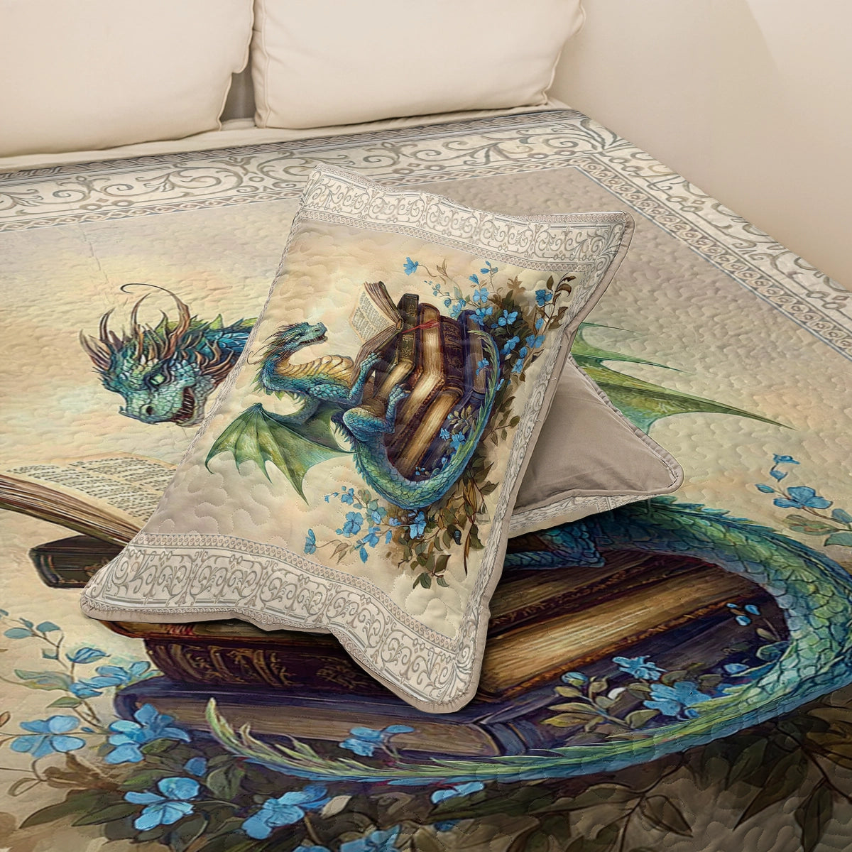 Shineful All Season Quilt 3-Piece Set - Bookish Dragon Dreams