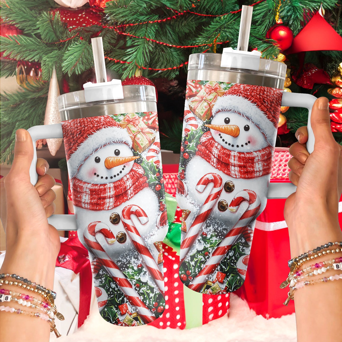 Shineful Tumbler Festive Snowman