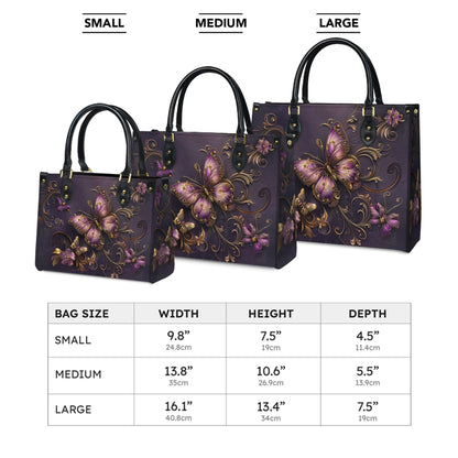 Shineful Enchanted Flutter Leather Bag