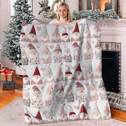 Shineful Fleece Blanket Pretty Gnomes