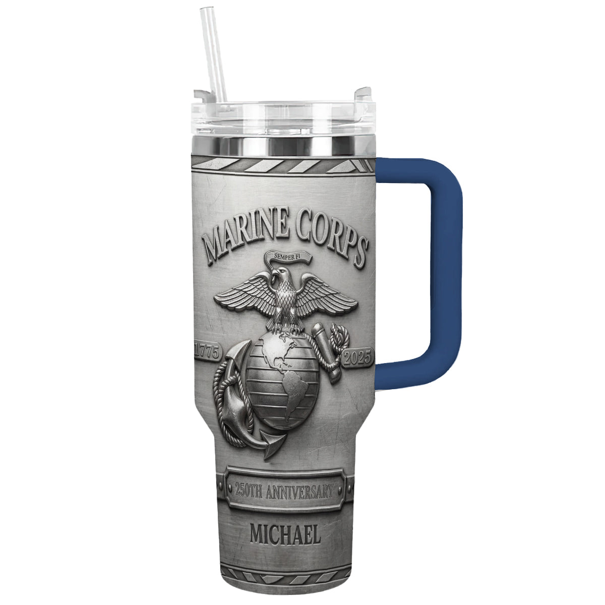 Shineful Tumbler Personalized US Marine Corps 250th Anniversary