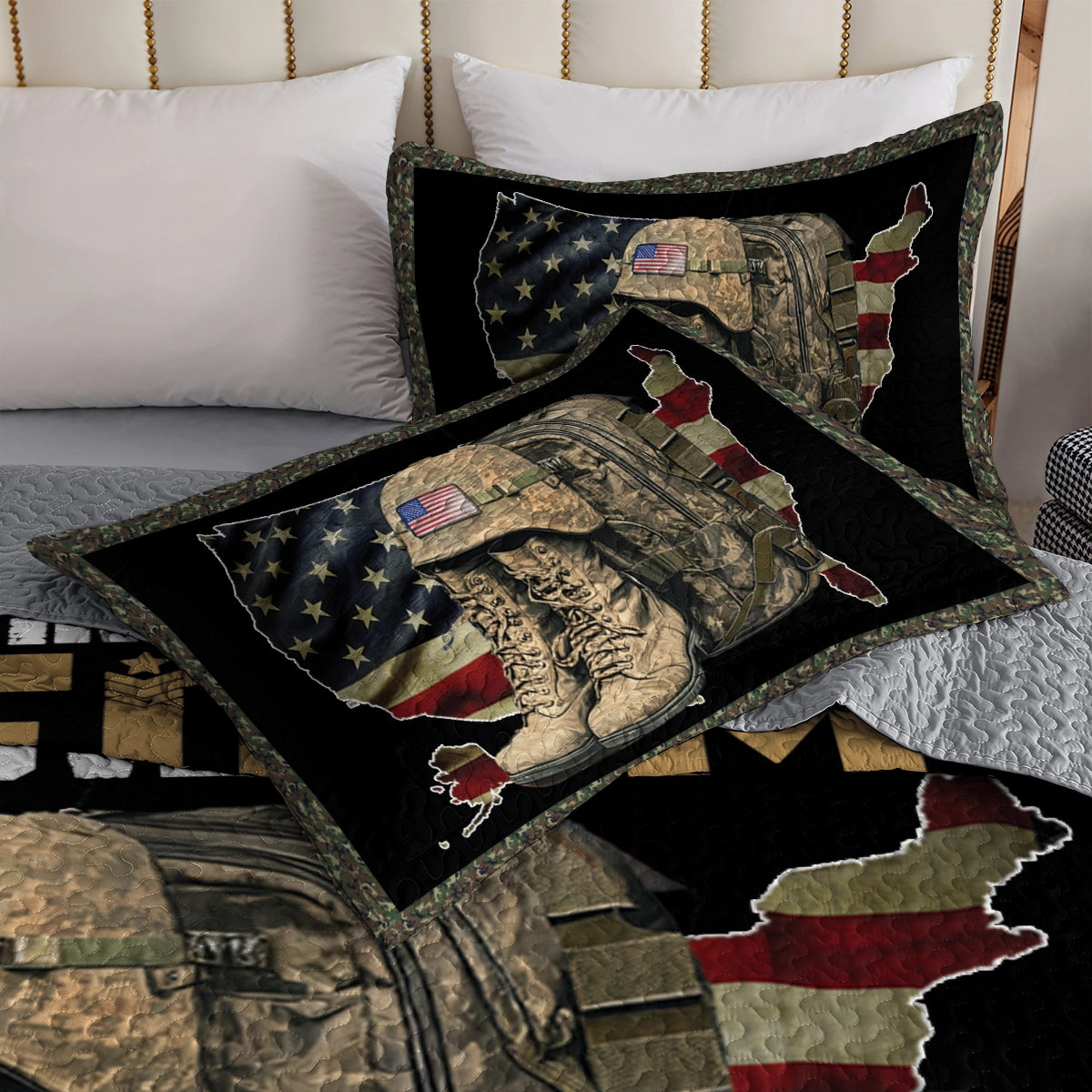 Shineful All Season Quilt 3-Piece Set - Veteran's Valor