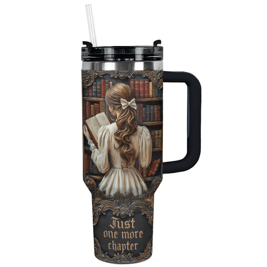 Shineful Glossy Tumbler Book Lover's Retreat