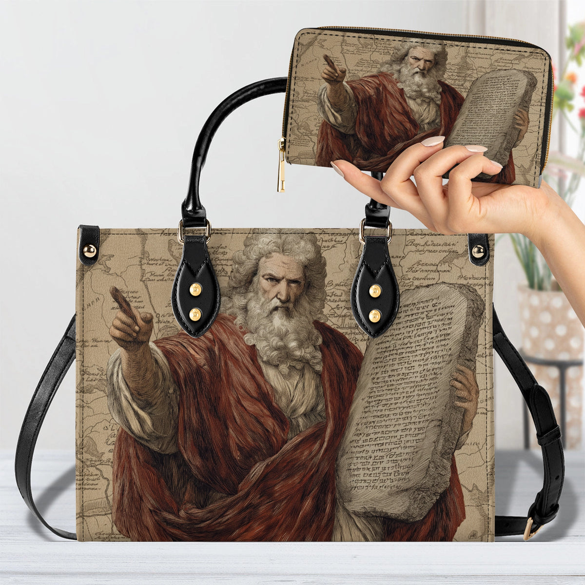 Shineful Leather Bag Moses - Bearer of the Commandments