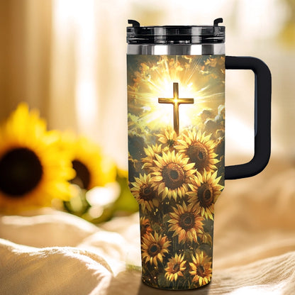 Shineful Tumbler Sunflower Faith Light