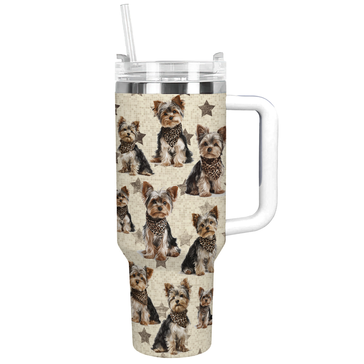Shineful Tumbler Yorkie Star Charm