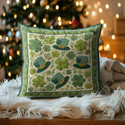 Shineful 2D Print Cushion Cover, Pillowcase, Pillows Covers Lucky Leprechaun