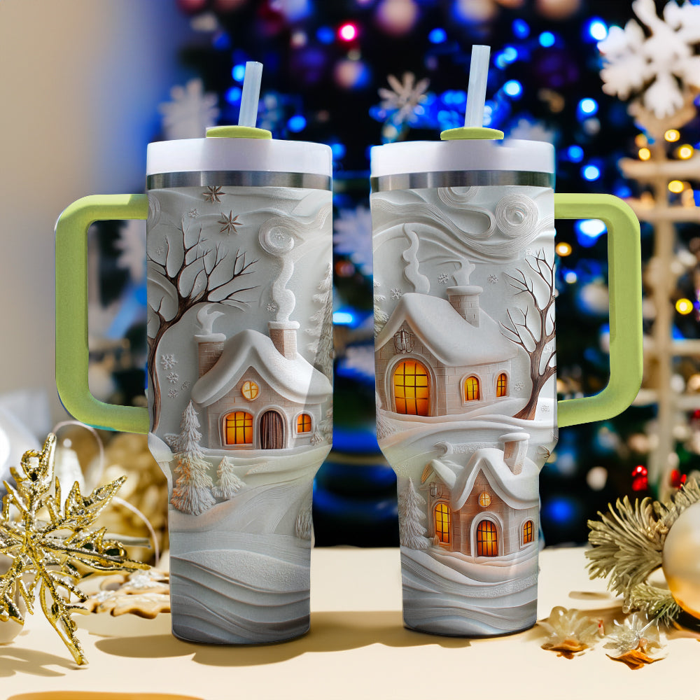 Shineful Glossy Tumbler Snowy Sips