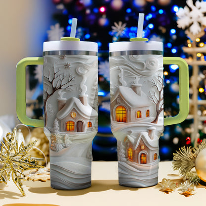Shineful Glossy Tumbler Snowy Sips