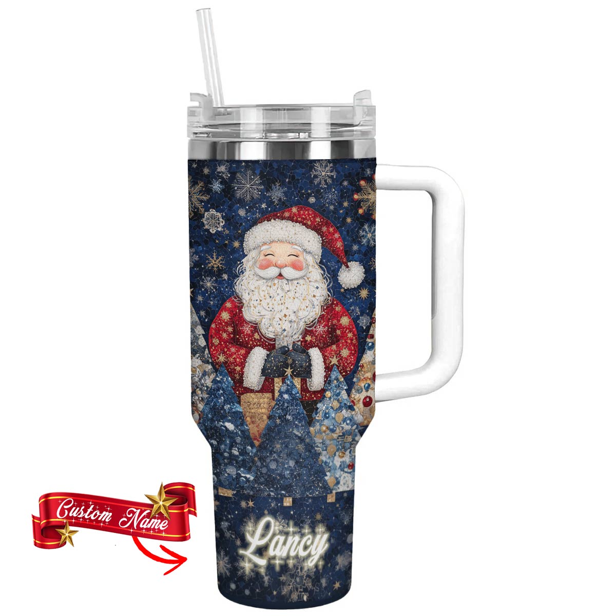 Shineful Tumbler Santa Dream