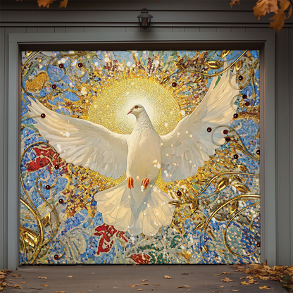 Shineful Garage Door Banner Decoration Holy Spirit