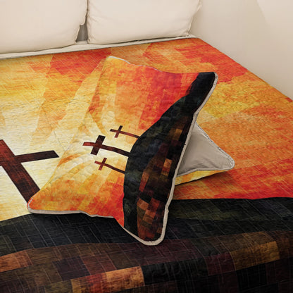 Shineful All Season Quilt 3-Piece Set - God’s Love Redeemer