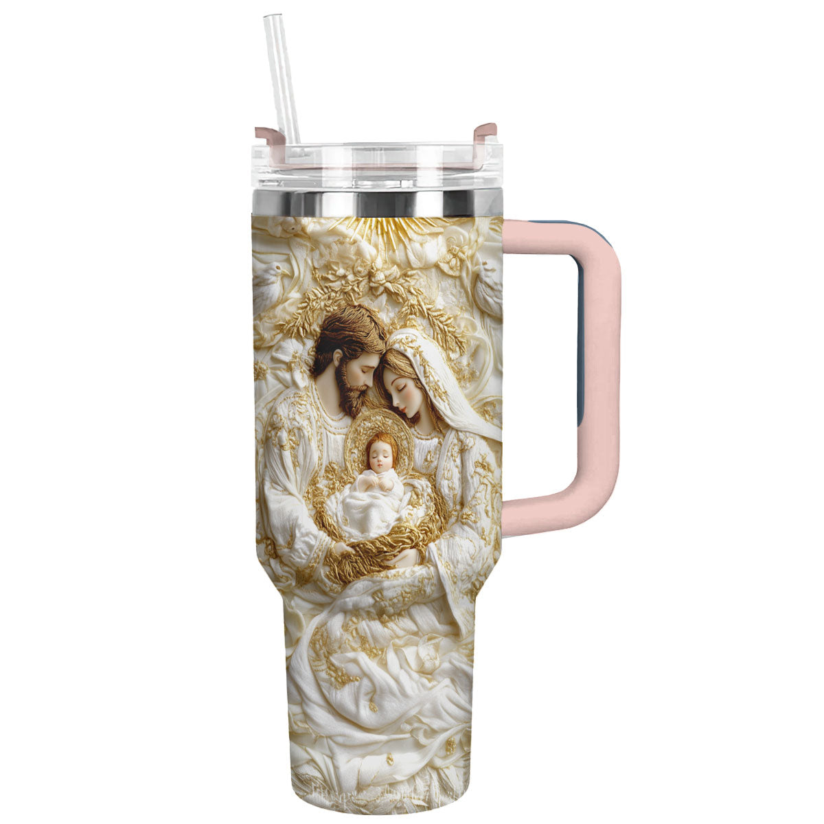 Shineful Glossy Tumbler Holy Family