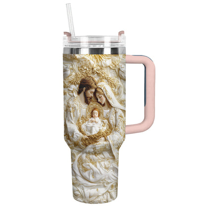Shineful Glossy Tumbler Holy Family