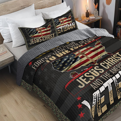 Shineful All Season Quilt 3-Piece Set - Valiant Veteran