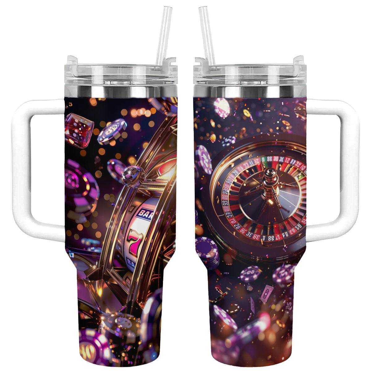 Shineful Tumbler Gambling Night