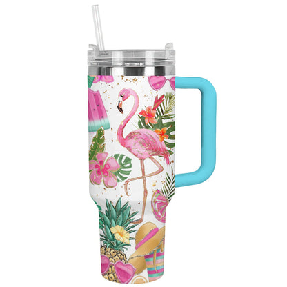 Shineful Tumbler Flamingo In Summerland