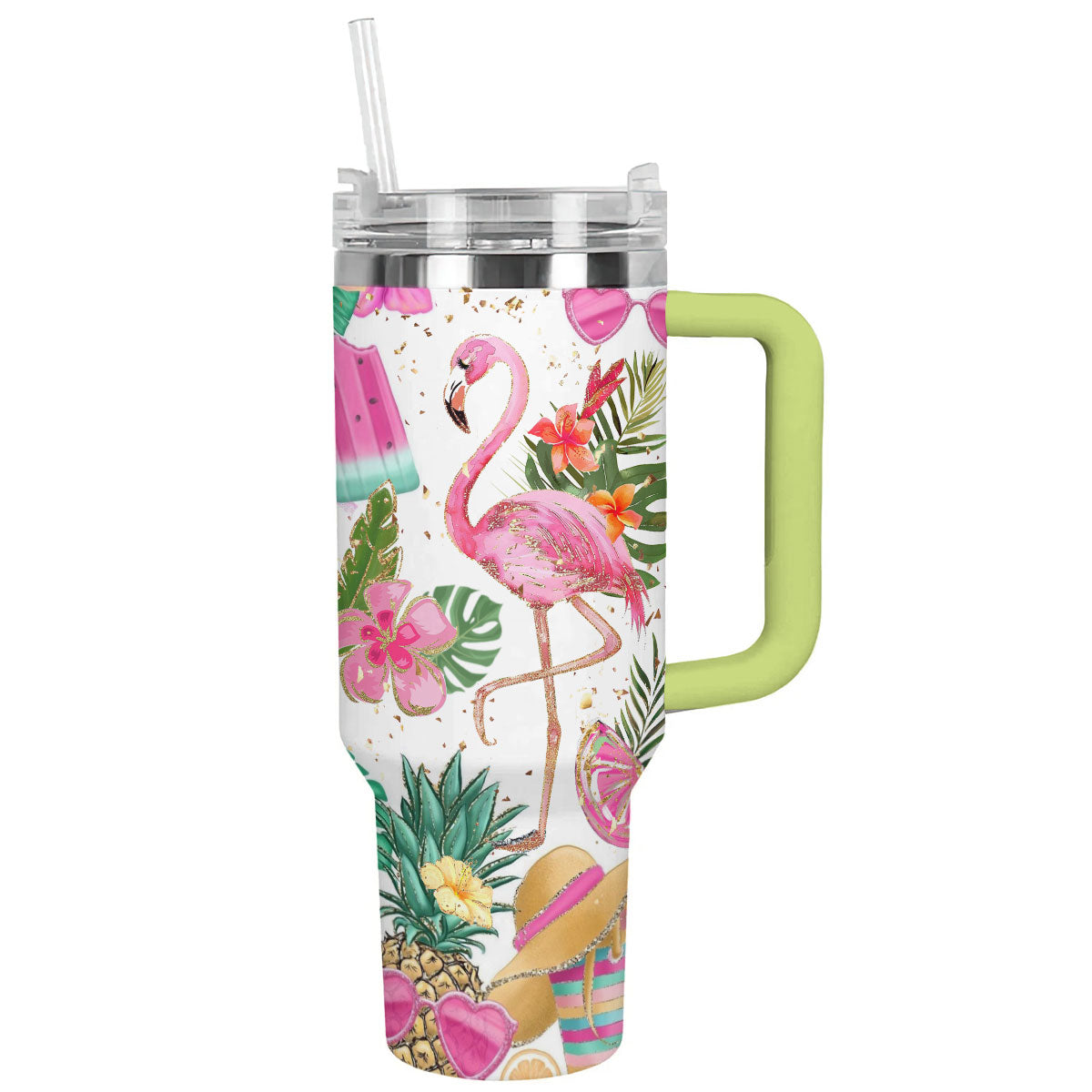 Shineful Tumbler Flamingo In Summerland