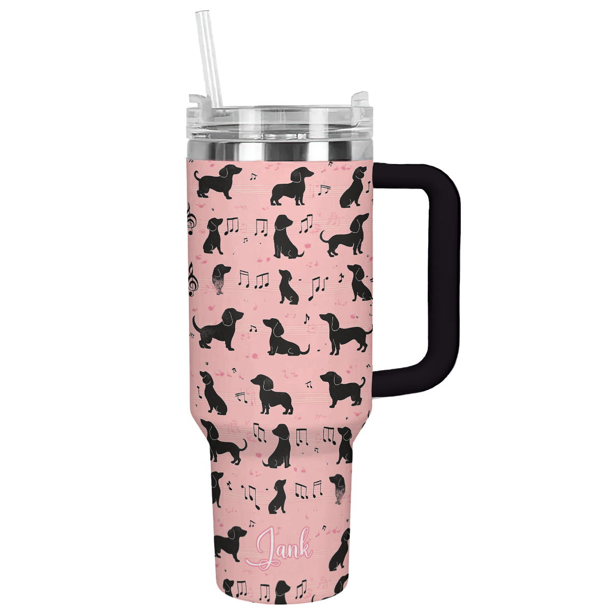 Shineful Tumbler Personalized Melodachshund Harmony