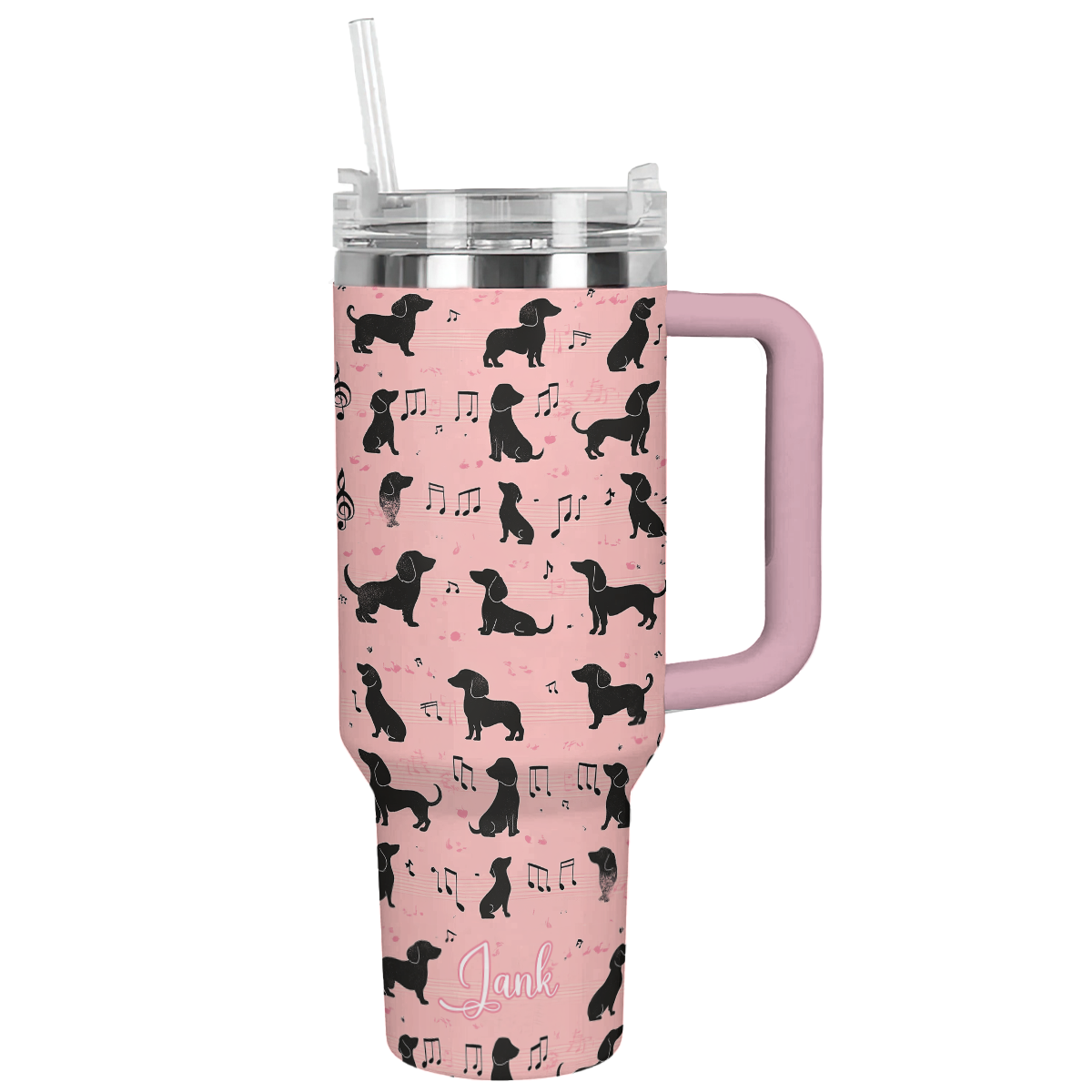 Shineful Tumbler Personalized Melodachshund Harmony