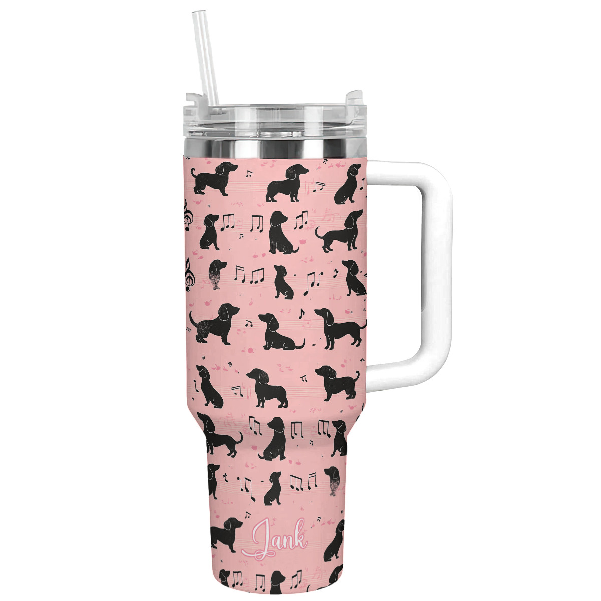 Shineful Tumbler Personalized Melodachshund Harmony
