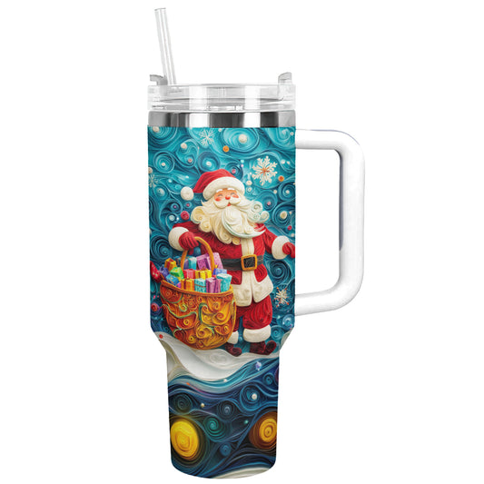 Shineful Tumbler Santa's Gift Magic