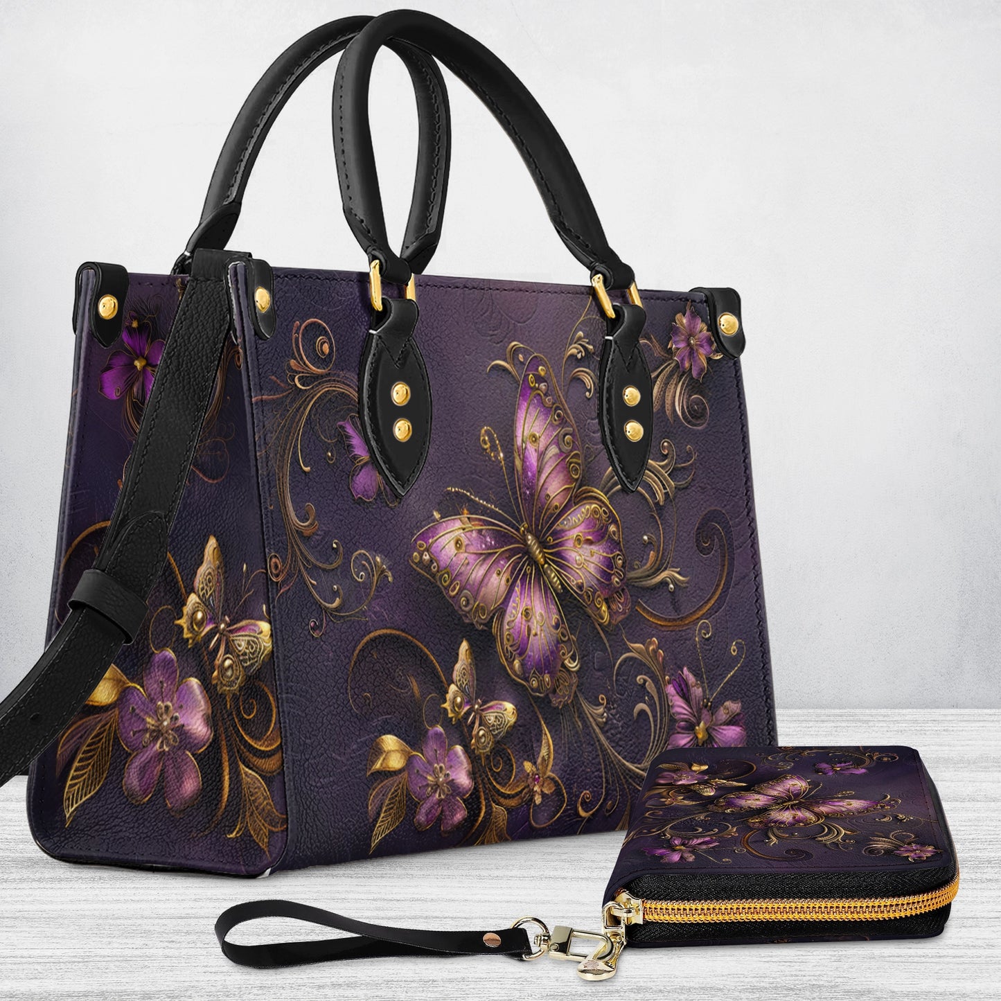 Shineful Enchanted Flutter Leather Bag