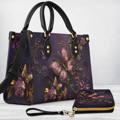 Shineful Enchanted Flutter Leather Bag