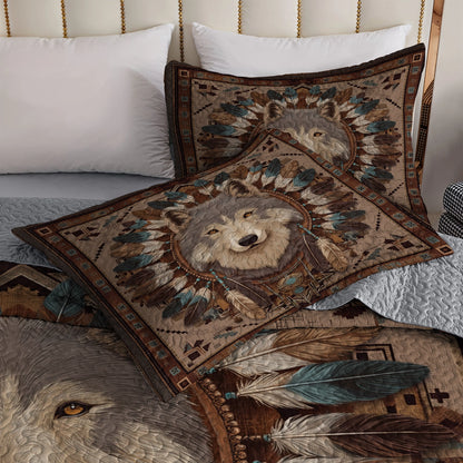 Shineful All Season Quilt 3-Piece Set Silent Guardian