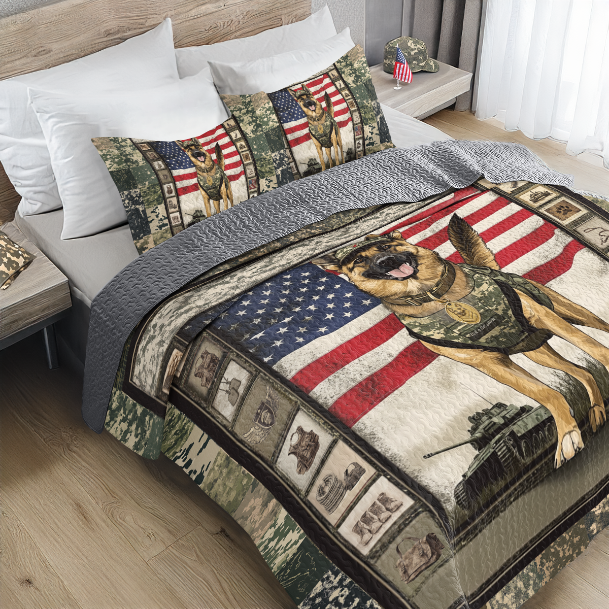 Shineful All Season Quilt 3-Piece Set Shepherd Brave Companion