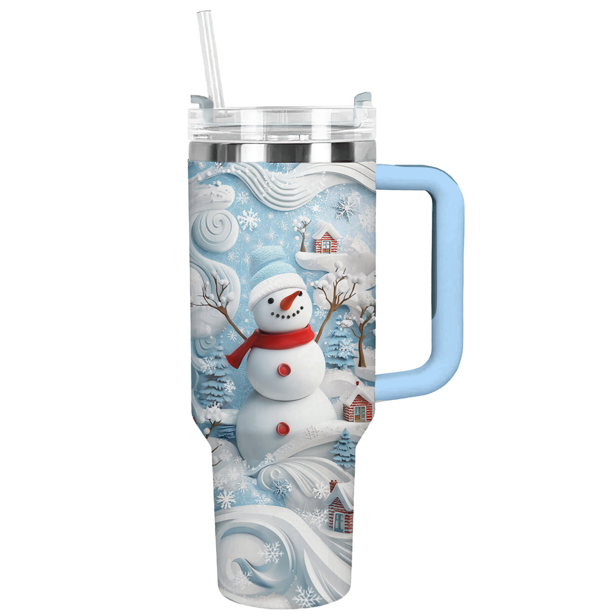 Shineful Tumbler Cheerful Christmas Snowman